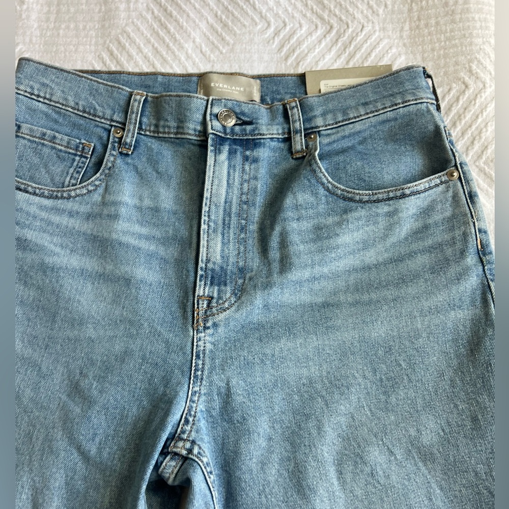 NWT - Everlane - “The Cheeky Jean” regular length - 30 Classic Blue  Jeans - Picture 2 of 12